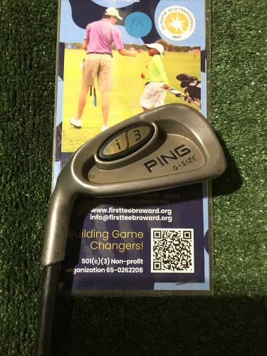 Ping Left Handed i3 O-Size 7 Iron Seniors 350 Series Graphite Shaft