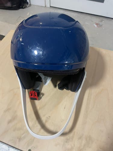 Used Small POC Skull Orbic X Spin Helmet FIS Legal