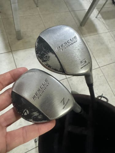 Taylormade 5/7 Rescue Wood In Right Handed  Graphite