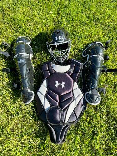 New  Under Armour Victory Series Catcher's Set
