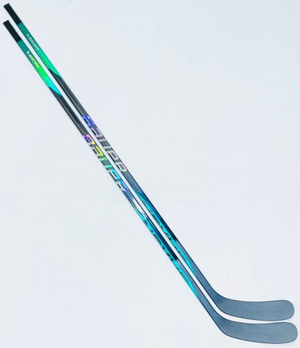 New 2 Pack Custom Green Bauer Nexus SYNC (GX Build) Hockey Stick-LH-90 Flex-P92-Grip