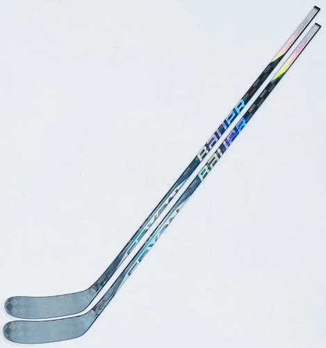 New 2 Pack Custom Silver Bauer Nexus SYNC Hockey Stick-RH-77 Flex-P28M-Grip W/ Full Tactile