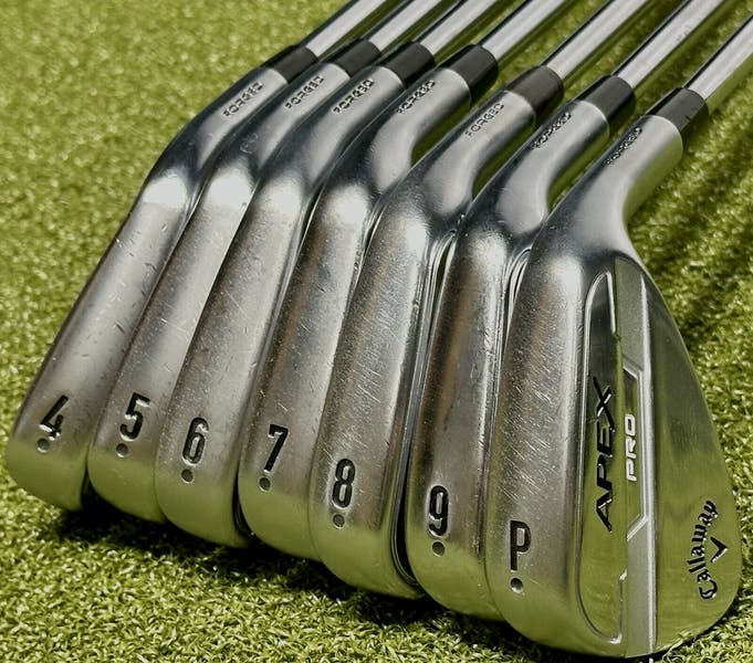 Callaway Apex Pro Forged Iron Set 4-PW Steel Dynamic Gold