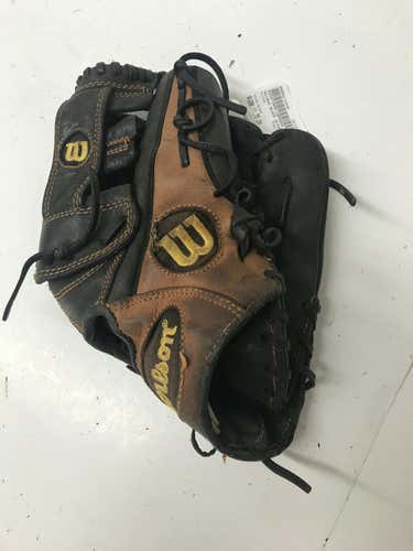 Used Wilson Black Glove 11 3 4" Fielders Gloves