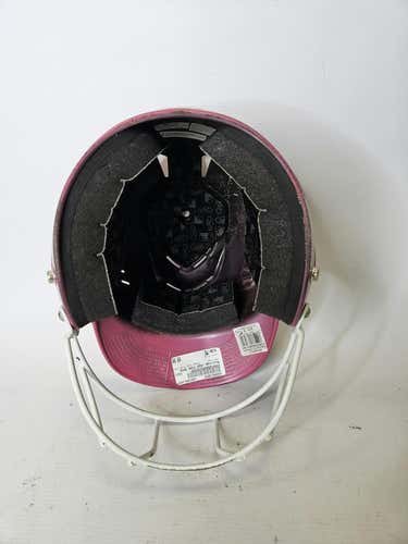 Used Rawlings Used Pink Mask Md Baseball And Softball Helmets