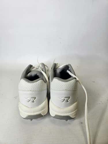 Used Ringor White Cleat Youth 06.5 Baseball And Softball Cleats