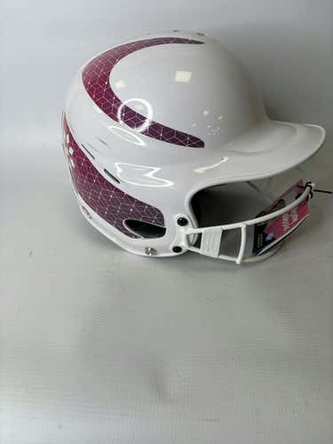 Used Rip-it Used White Helmet Md Baseball And Softball Helmets