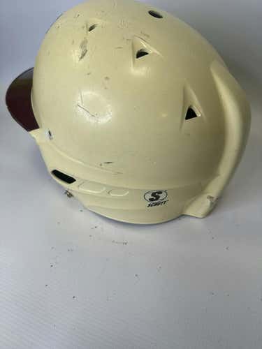 Used Tan Red C Sm Baseball And Softball Helmets