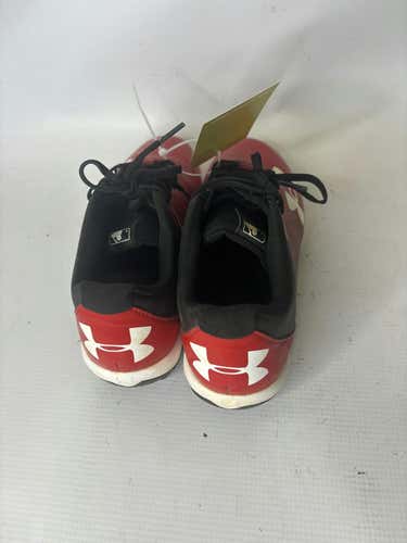 Used Under Armour Red Cleats Youth 06.0 Baseball And Softball Cleats