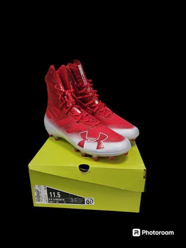 New Under Armour Men's High Top 11.5 Football Cleats