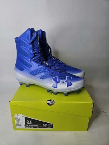 New Under Armour Men's High Top 8.5 Football Cleats