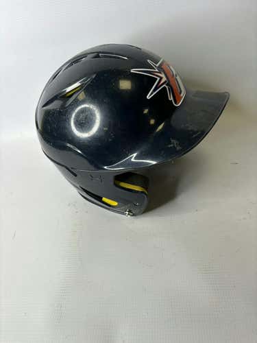 Used Under Armour Used Blue Helmet Md Baseball And Softball Helmets