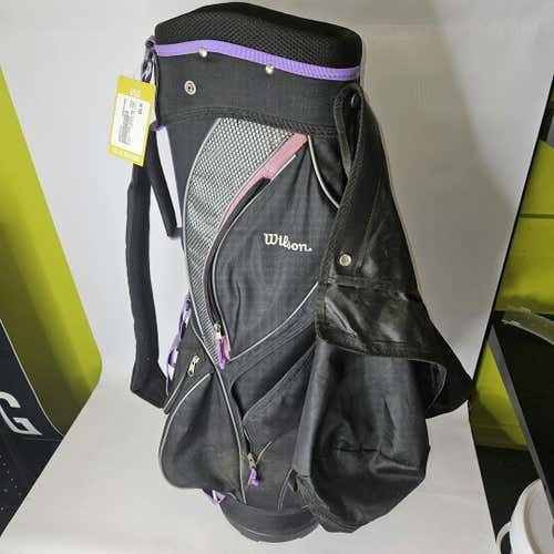 Used Wilson Pink Black And Purple Golf Stand Bags