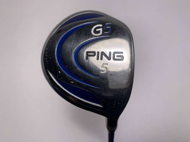 Ping G5 5 Fairway Wood 18* Grafalloy ProLaunch Blue 75g Regular RH Oversize Grip