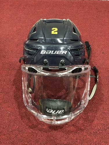 Used Medium Bauer Pro Stock Re-Akt 150 Helmet Item#