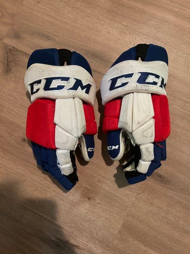 Used  CCM 15" Pro Stock HGTKPP Gloves (NYR)