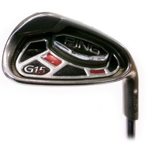 Ping G15 Single 9 Iron White Dot Steel Ping AWT Regular Flex
