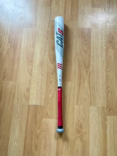 Used BBCOR Certified Alloy (-3) 27 oz 30" CAT 8 Bat