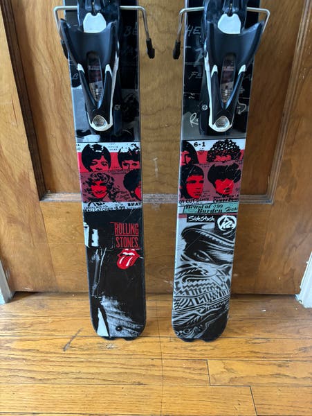 K2 サイドスタッシュ ローリングストーンズエディション K2 Rolling Stones SideStash Skis - special edition Review