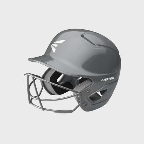 New Easton Alpha Batting Helmet W Mask Charcoal Tb S