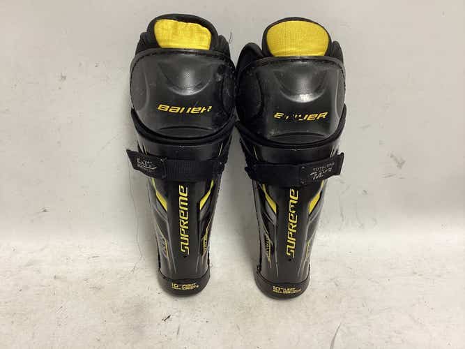 Used Bauer Supreme Total One 10" Hockey Shin Guards
