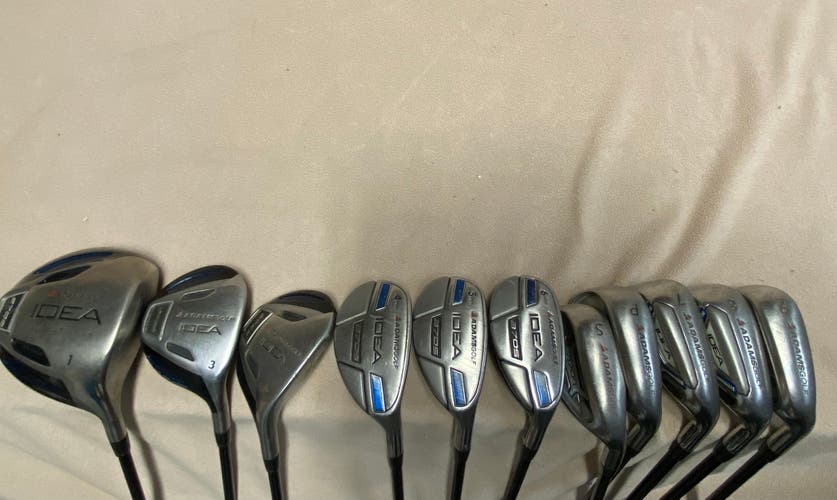 Used Men's Adams A70S Right Handed Clubs (Full Set) Regular Flex 11 Pieces