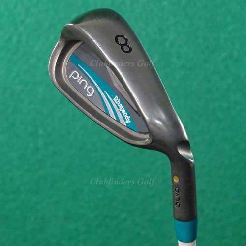 Lady Ping Rhapsody Gold Dot Single 8 Iron ULT 220 Ultra Lite Graphite Ladies