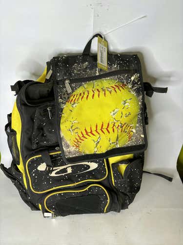 Used Boombah Yellow Spotted Bag Baseball And Softball Equipment Bags