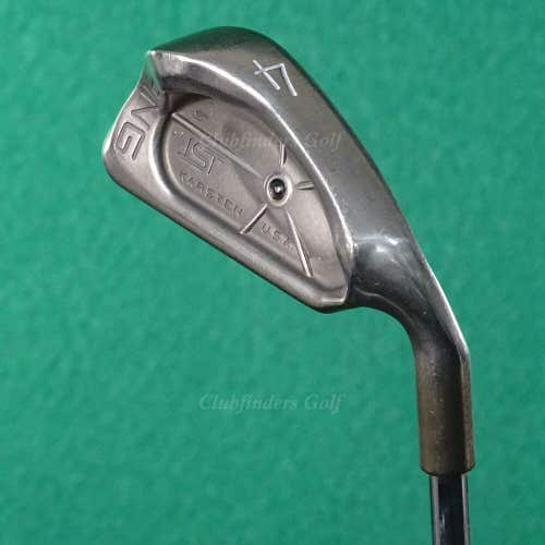 Ping ISI Stainless Black Dot Single 4 Iron Stepped Steel Stiff