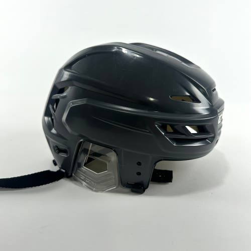 Used Grey CCM Tacks 110 Helmet | Senior small C354