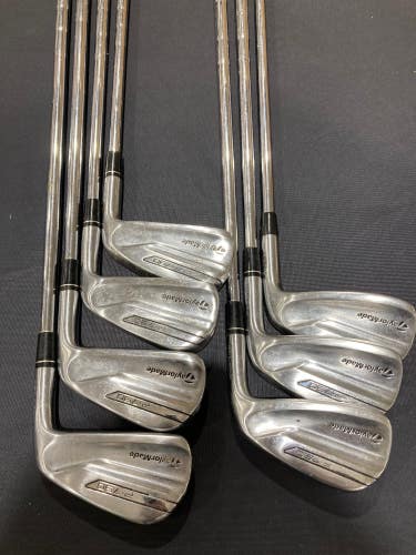 Used Men's TaylorMade P790 Iron Set Right Handed Steel Shaft