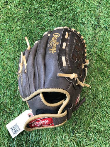 Used Kid Pitch (9YO-13YO) Rawlings Highlight Series Right Hand Throw Pitcher's Baseball Glove 10"