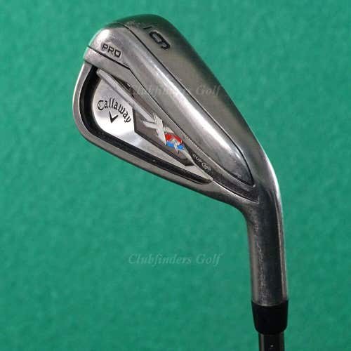 Callaway XR Pro Single 6 Iron UST Mamiya Recoil 110 F5 Graphite Extra Stiff