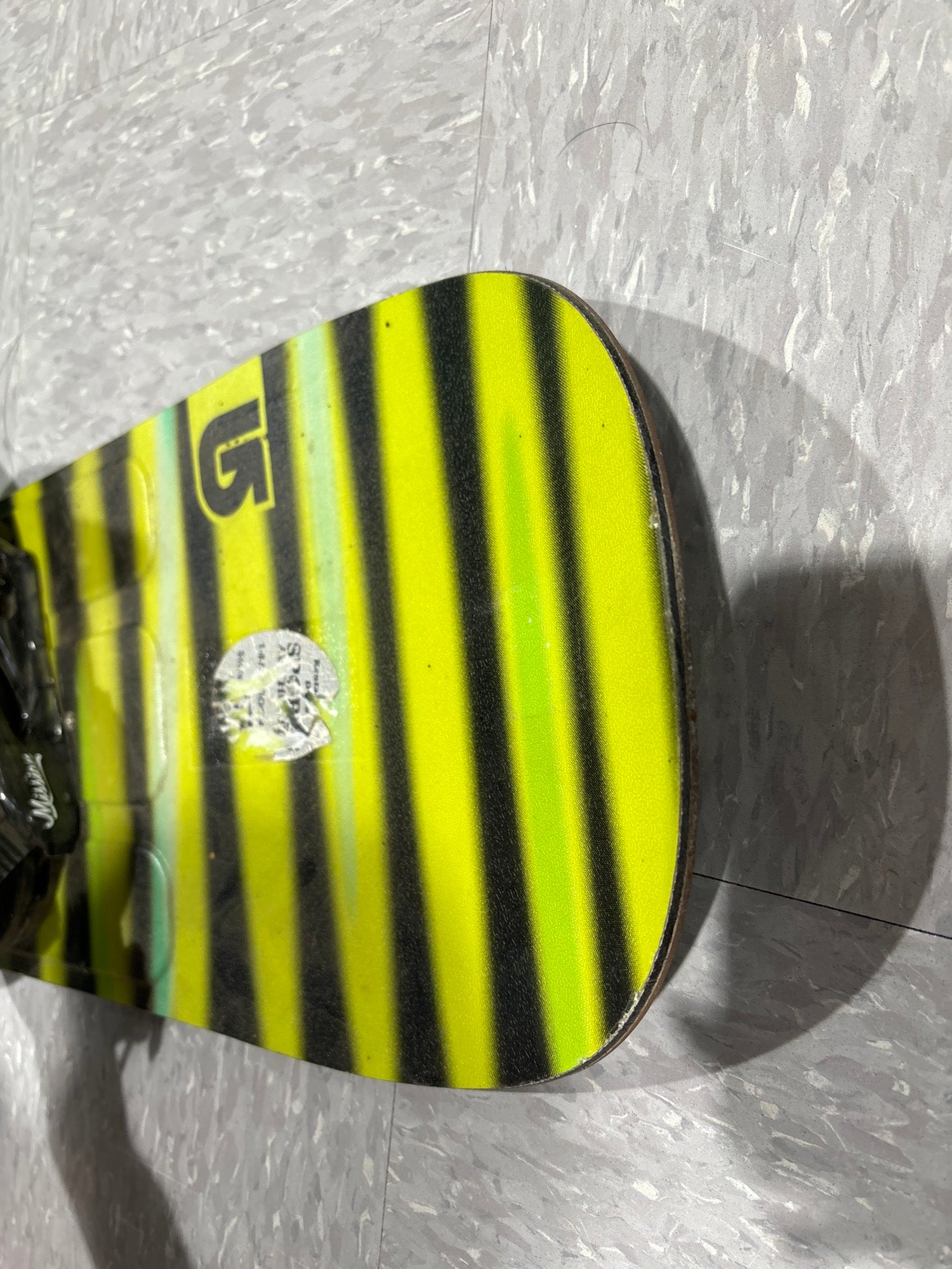 Used Burton LTR 130 Snowboard With Burton Mission Bindings (Small