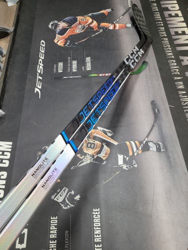 2 PACK | P92M | 85 Flex NEW! Senior CCM Ribcor Trigger 8 Pro Left Hand Hockey Stick P92M Pro Stock
