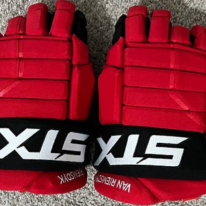 Carolina Hurricanes STX Pro stock Gloves 14" Pro Stock