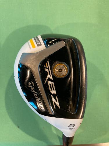 Used Men's TaylorMade RBZ Stage 2 Hybrid Right Handed Stiff Flex 3H