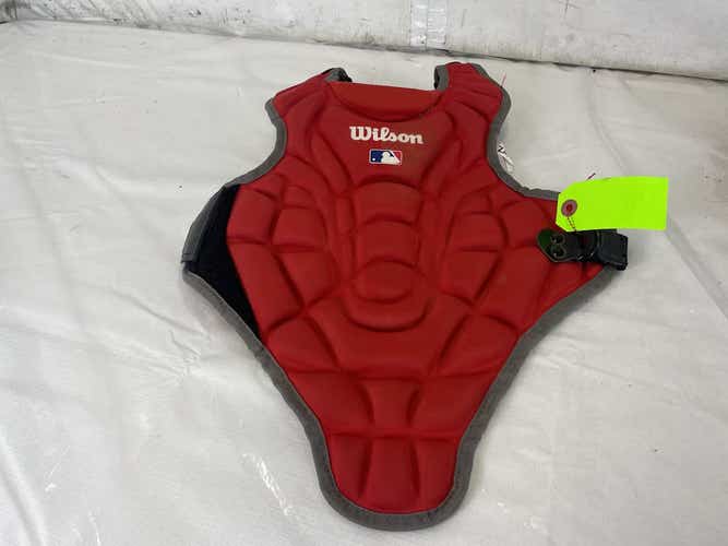 Used Wilson Ez Gear Youth S M Baseball Catcher's Chest Protector Age 5-7