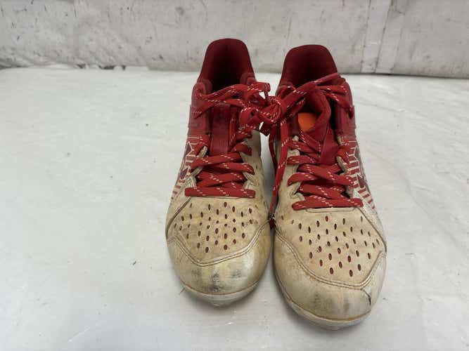 Used Under Armour Leadoff Mid Rm 3025601-600 Size 05 Baseball And Softball Cleats