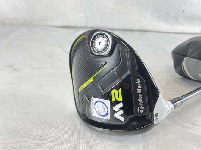 Used Taylormade M2 2019 9.5 Degree Graphite Regular Golf Driver 45.5" Mlh