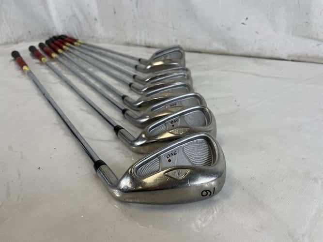 Used Svg Hl 4i-aw Regular Flex Steel Shaft Golf Iron Set Irons