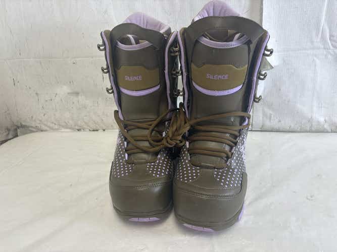 Used Silence Metric Size 10 Women's Snowboard Boots