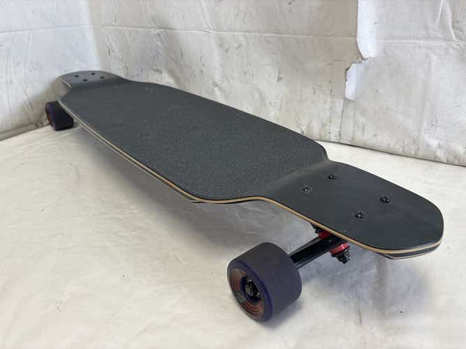 Used Santa Cruz Phase Dot Drop Down 37.5"x 9.5 Longboard Complete Skateboard - Excellent