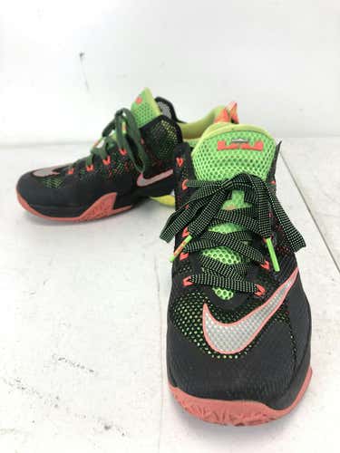 Used Nike Lebron Xii Low 'remix' 724557-003 Mens 8.5 Basketball Shoes