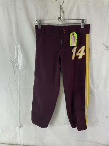 Used Maxim Athletic Girls Lg Softball Pants