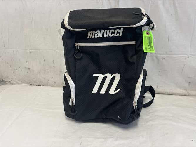 Used Marucci Youth Badge Bat Pack Baseball And Softball Backpack Equipment Bag