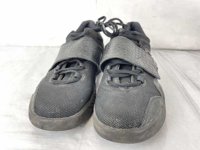 Used Jordan J23 Triple Black 854557-001 Mens 9 Basketball Shoes