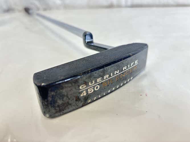 Used Guerin Rife 450 Silencer Roll Grooved Golf Putter 36"