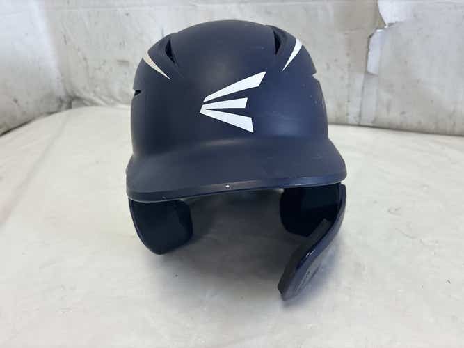 Used Easton Elite X 7 1 8 - 7 1 2 Sr Baseball And Softball Batting Helmet W Jaw Guard
