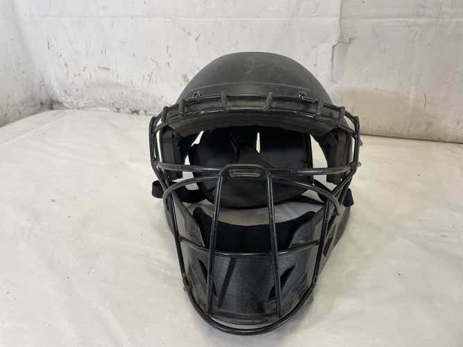 Used Easton Elite Prowess P2 6 1 2 - 7 1 2 Fastpitch Softball Catcher's Helmet